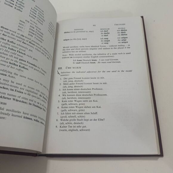 Kurze Deutsche Grammatik [Hardcover] Conrad P. Homberger and Bernard Rechtschaff - Picture 8 of 8